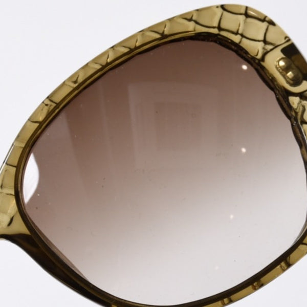 BOTTEGA VENETA ボッテガヴェネタ Sunglasses サングラス カーキ 58□17 135 イタリア製 美品 中古 4a000071