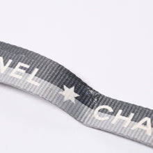 画像をギャラリービューアに読み込む, CHANEL シャネル スポーツライン ネックストラップ キーホルダー ココマーク ロゴ グレー シルバー 美品 中古 4b014154