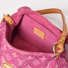 画像をギャラリービューアに読み込む, 極美品 LOUIS VUITTON ルイヴィトン ミニプリーティ ワンショルダーバッグ M95216 モノグラム デニム ピンク 中古 4b014178