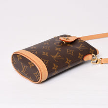 画像をギャラリービューアに読み込む, 極美品 LOUIS VUITTON ルイヴィトン フォールド ミー ポーチ ショルダーバッグ M80874 モノグラム キャンバス ヌメ革 中古 4b014032