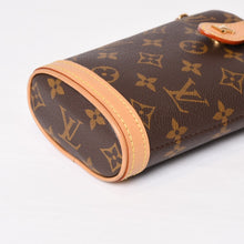 画像をギャラリービューアに読み込む, 極美品 LOUIS VUITTON ルイヴィトン フォールド ミー ポーチ ショルダーバッグ M80874 モノグラム キャンバス ヌメ革 中古 4b014032