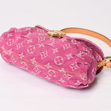 画像をギャラリービューアに読み込む, 極美品 LOUIS VUITTON ルイヴィトン ミニプリーティ ワンショルダーバッグ M95216 モノグラム デニム ピンク 中古 4b014178