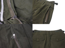 画像をギャラリービューアに読み込む, 極美品 READYMADE レディメイド CARGO PANTS カーゴパンツ RE-CO-BK-00-00-84 ヴィンテージコットン カーキ サイズ2 中古 4b001418