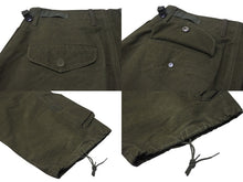 画像をギャラリービューアに読み込む, 極美品 READYMADE レディメイド CARGO PANTS カーゴパンツ RE-CO-BK-00-00-84 ヴィンテージコットン カーキ サイズ2 中古 4b001418