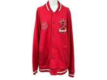 Load image into Gallery viewer, STUSSY AUTHENTIC GEAR オールド ステューシー オーセンティック ギア 90's スタジャン ジャケット レッド サイズM 美品 中古 4b001434