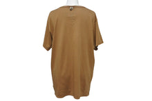 画像をギャラリービューアに読み込む, VISVIM ビズビム DOUBLE SCOOP HENLEY ヘンリーネック 半袖Tシャツ 0112105010007 ブラウン サイズ3 美品 中古 4b001441