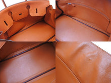 Load image into Gallery viewer, ゴルチェ期 HERMES エルメス ショルダーバーキン オレンジ トリヨンクレマンス ◻︎O刻 シルバー金具 美品 中古 4b001459