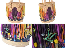 Load image into Gallery viewer, 極美品 LOUIS VUITTON ルイヴィトン フラーンジュ バケット ハンドバッグ M40109 モノグラム マルチカラー ポーチ付き 中古 4b001461
