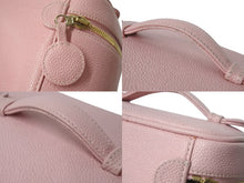 Load image into Gallery viewer, CHANEL シャネル ココマーク バニティバッグ ハンドバッグ 9番台 縦型 キャビアスキン ピンク ゴールド金具 美品 中古 4b001466