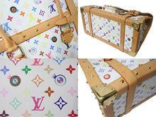 画像をギャラリービューアに読み込む, LOUIS VUITTON × 村上隆 ルイヴィトン ボストンバッグ サックジギャンティック M92057 ブロン マルチ ゴールド金具 美品 中古 4b001467