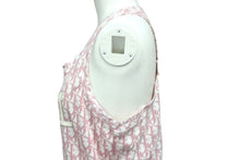 画像をギャラリービューアに読み込む, Christian Dior クリスチャンディオール タンクトップ 4P16155010 サイズ42 トロッター ガリアーノ期 ピンク ラインストーン 美品 中古 4b001468