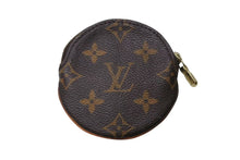 Load image into Gallery viewer, LOUIS VUITTON ルイヴィトン ポルトモネ ロン コインケース 小銭入れ M61926 モノグラム ブラウン 美品 中古 4b001469