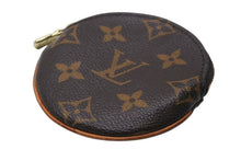 Load image into Gallery viewer, LOUIS VUITTON ルイヴィトン ポルトモネ ロン コインケース 小銭入れ M61926 モノグラム ブラウン 美品 中古 4b001469