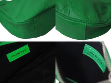 画像をギャラリービューアに読み込む, 極美品 BALENCIAGA バレンシアガ ショルダーバッグ 671309 ル カゴールXS グリーン レザー アンティークシルバー金具 中古 4b001471