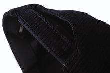 Load image into Gallery viewer, MIUMIU ミュウミュウ コ―デュロイ ロゴ ベースボール キャップ ネイビー コットン 5HC179 帽子 小物 サイズS 美品 中古 4b001476