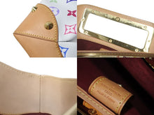 Load image into Gallery viewer, LOUIS VUITTON ルイヴィトン モノグラムマルチカラー ジュディPM 村上隆 ハンドバッグ M40257 ホワイト 美品 中古 4b001478