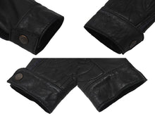 画像をギャラリービューアに読み込む, Just Cavalli ジャストカヴァリ 刺繍 デザイン レザー ジャケット ブラック ゴールド 虎柄 アウター サイズM 美品 中古 4b001481