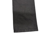 Load image into Gallery viewer, 極美品 RAF SIMONS ラフシモンズ AW18 2CB GHB Black Denim Regular デニムパンツ ブラック レッド グリーン サイズ30 中古 4b001482