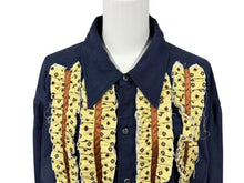 画像をギャラリービューアに読み込む, 新品未使用 Maison Margiela メゾンマルジェラ Long Sleeve Shirt 長袖シャツ サイズ41 ネイビー イエロー ブラウン 中古 4b001483