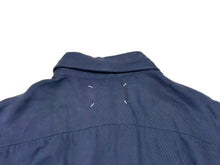 画像をギャラリービューアに読み込む, 新品未使用 Maison Margiela メゾンマルジェラ Long Sleeve Shirt 長袖シャツ サイズ41 ネイビー イエロー ブラウン 中古 4b001483