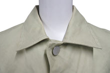 画像をギャラリービューアに読み込む, BOTTEGA VENETA ボッテガヴェネタ 22SS ポケット付きオーバーサイズ半袖シャツ 695362 V1V60 カーキ サイズ46 美品 中古 4b001484