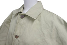 画像をギャラリービューアに読み込む, BOTTEGA VENETA ボッテガヴェネタ 22SS ポケット付きオーバーサイズ半袖シャツ 695362 V1V60 カーキ サイズ46 美品 中古 4b001484