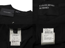 画像をギャラリービューアに読み込む, 新品未使用 ENFANTS RICHES DEPRIMES アンファン リッシュ デプリメ 半袖Tシャツ コットン ブラック サイズL 中古 4b001493