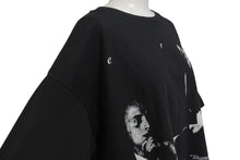 画像をギャラリービューアに読み込む, 新品未使用 ENFANTS RICHES DEPRIMES アンファン リッシュ デプリメ 半袖Tシャツ コットン ブラック サイズL 中古 4b001493