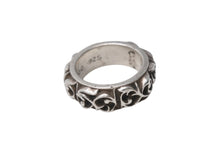 画像をギャラリービューアに読み込む, CHROMEHEARTS クロムハーツ エタニティ ヴァイン バンド リング 指輪 アクセサリー シルバー925 12.7g サイズ14号 美品 中古 4b001512
