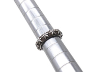 画像をギャラリービューアに読み込む, CHROME HEARTS クロムハーツ スターバインバンド リング 指輪 アクセサリー 11.3g シルバー925 13.5号 美品 中古 4b001513
