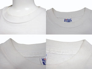 VINTAGE Vintage KOI UNLIMITED Koi Short Sleeve T-shirt Tops Cotton White Multicolor Size L Good Condition Used 4b001526