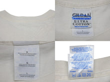 画像をギャラリービューアに読み込む, VINTAGE ヴィンテージ GOT MILK? 半袖Tシャツ サイズL アダルトプリント アイボリー ギルダン 広告 美品 中古 4b001529