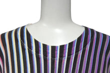 画像をギャラリービューアに読み込む, Q-TEES キューティーズ ヴィンテージ Tシャツ サイケデリック 幾何学模様 オーバーサイズ マルチカラー サイズ XL 中古 4b001540