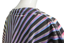 画像をギャラリービューアに読み込む, Q-TEES キューティーズ ヴィンテージ Tシャツ サイケデリック 幾何学模様 オーバーサイズ マルチカラー サイズ XL 中古 4b001540