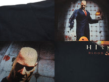 画像をギャラリービューアに読み込む, VINTAGE ヴィンテージ HITMAN ヒットマン BLOOD MONEY Tシャツ サイズXL ビデオゲーム フェードブラック 美品 中古 4b001541