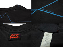 画像をギャラリービューアに読み込む, VINTAGE ヴィンテージ DUFT PUNK ダフトパンク Alive Tour 2007 アライブツアー Tシャツ サイズXL 総柄 ブラック 良品 中古 4b001547
