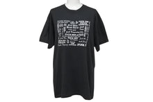 画像をギャラリービューアに読み込む, VINTAGE ヴィンテージ 80's FUCK ファック Tシャツ サイズL プリント ブラック ホワイト 80年代 美品 中古 4b001548
