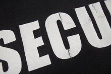 画像をギャラリービューアに読み込む, VINTAGE ヴィンテージ Microsoft マイクロソフト SECURITY セキュリティ Tシャツ サイズL プリント ブラック 警備 美品 中古 4b001553