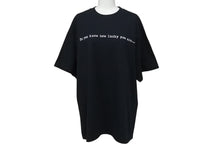 画像をギャラリービューアに読み込む, VINTAGE ヴィンテージ 00's Do you know how lucky you are... メッセージTシャツ サイズL プリント ブラック ホワイト 美品 中古 4b001555