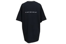 画像をギャラリービューアに読み込む, VINTAGE ヴィンテージ 00's Do you know how lucky you are... メッセージTシャツ サイズL プリント ブラック ホワイト 美品 中古 4b001555
