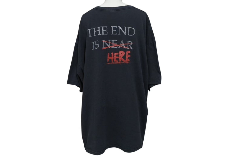 PARAMOUNT PICTURE WORLD WAR Z Vintage T-shirt Black 2013 Size XXL Used 4b001556