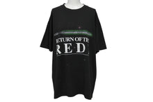 画像をギャラリービューアに読み込む, VINTAGE ヴィンテージ AUDIO ACTIVE オーディオ アクティブ RETURN OF THE RED Ⅰ 半袖Tシャツ サイズL ブラック 美品 中古 4b001560