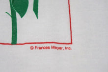 画像をギャラリービューアに読み込む, VINTAGE ヴィンテージ 薔薇 ローズ 半袖Tシャツ アメリカ製 コットン ホワイト レッド グリーン サイズL 美品 中古 4b001561