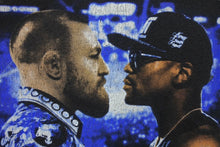 画像をギャラリービューアに読み込む, MAYWEATHER VS McGREGOR メイウェザー VS コナーマクレガー 半袖Tシャツ 2017年 T-モバイル アリーナ ブラック 美品 中古 4b001562