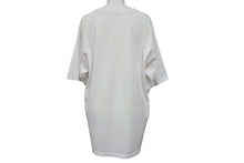 画像をギャラリービューアに読み込む, VINTAGE ヴィンテージ メッセージプリント 半袖Tシャツ ホワイト ブラック コットン 美品 中古 4b001564