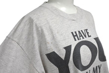 画像をギャラリービューアに読み込む, VINTAGE ヴィンテージ 00's HAVE YOU SEEN MY CAR KEYS? メッセージプリント Tシャツ サイズL グレー 良品 中古 4b001565