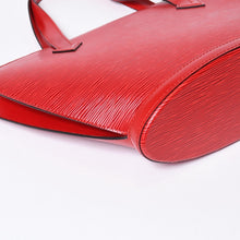 Load image into Gallery viewer, LOUIS VUITTON ルイヴィトン サンジャック ショッピング トートバッグ M52267 エピレザー レッド ゴールド金具 美品 中古 4b013699