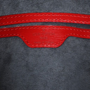 LOUIS VUITTON ルイヴィトン サンジャック ショッピング トートバッグ M52267 エピレザー レッド ゴールド金具 美品 中古 4b013699