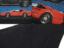 画像をギャラリービューアに読み込む, VINTAGE ヴィンテージ 90's FERRARI フェラーリ Tシャツ サイズL スーパーカー プリント ブラック 1991年 美品 中古 4b001541