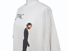 画像をギャラリービューアに読み込む, 新品未使用 SAINTMICHAEL セントマイケル 2PAC 半袖Tシャツ サイズL SM-HR8-0000-C15 ホワイト 中古 4b001573